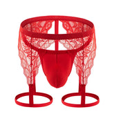 Men's Lace Garter Underwear